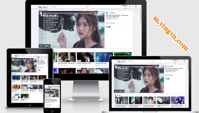 Template Video YouTube API Blogspot Reponsive 2022